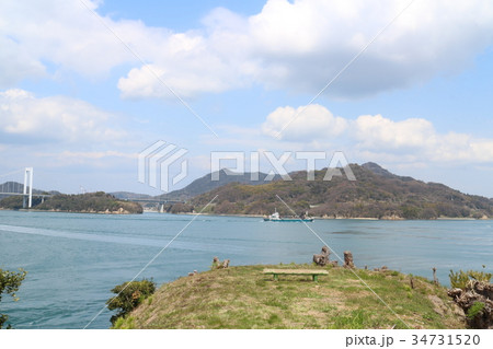 能島城からの瀬戸内の風景 能島城からの瀬戸内の風景 34731520
