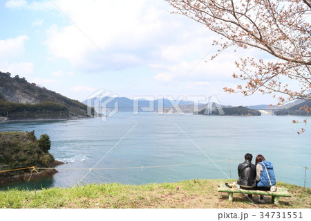 能島城から見た瀬戸内の風景 34731551