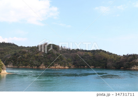 能島から見た瀬戸内の風景 能島から見た瀬戸内の風景 34731711