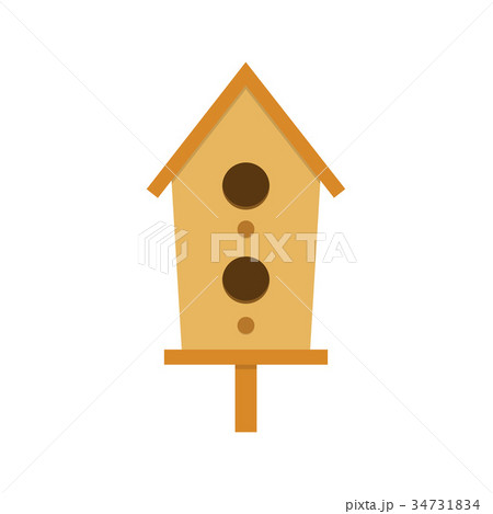 nesting box on a white background 34731834