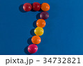 Image of colorful and tasty candies skittles  34732821