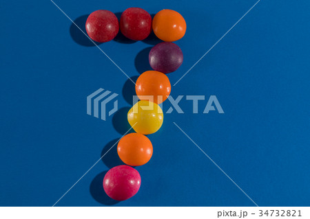 Image of colorful and tasty candies skittles  34732821
