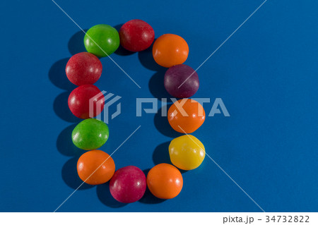Image of colorful and tasty candies skittles Image of colorful and tasty candies skittles 34732822