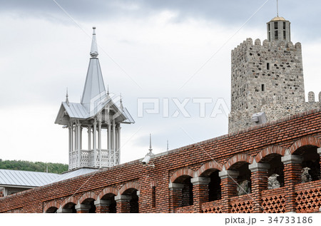 Scenic view on Rabath ancient fortified complex in Scenic view on Rabath ancient fortified complex in 34733186