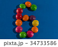 Image of colorful and tasty candies skittles six 34733586