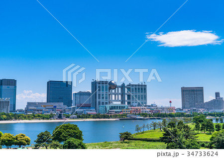 《東京都》お台場・都市風景 34733624