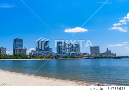 《東京都》お台場・都市風景 34733633