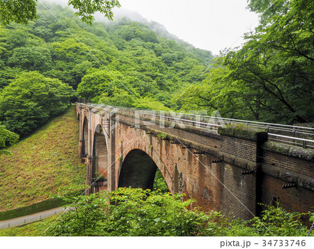 群馬県 碓氷峠 碓氷第三橋梁 群馬県 碓氷峠 碓氷第三橋梁 34733746
