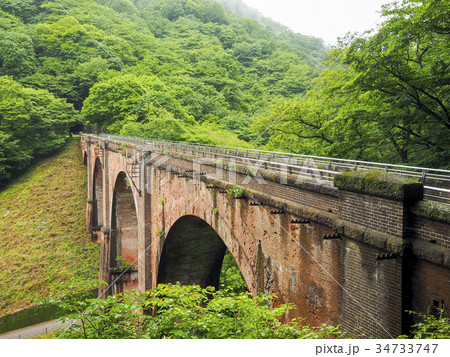 群馬県　碓氷峠　碓氷第三橋梁 34733747
