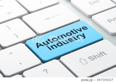 Manufacuring concept: Automotive Industry on 34734337