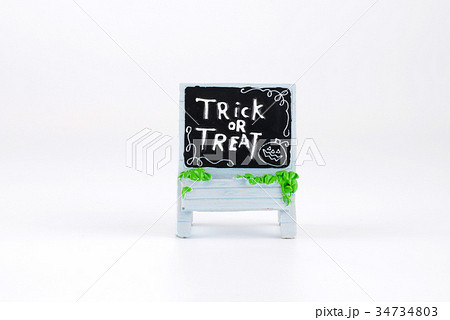 Decoration accessory(Trick or treat words) isolate Decoration accessory(Trick or treat words) isolate 34734803