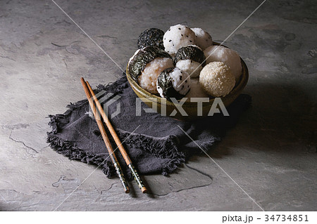 Rice balls and eggs 34734851