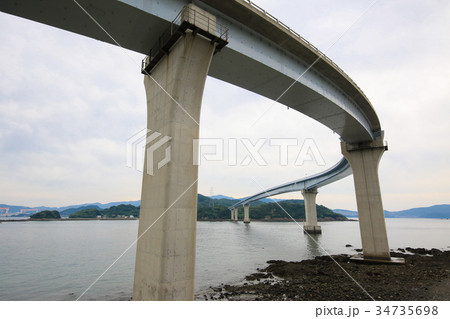 長崎県長崎市 伊王島大橋 長崎県長崎市 伊王島大橋 34735698