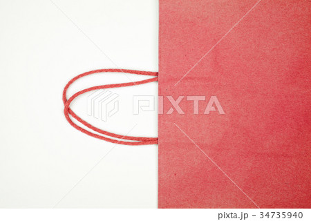 Detail of shopping bag. Detail of shopping bag. 34735940