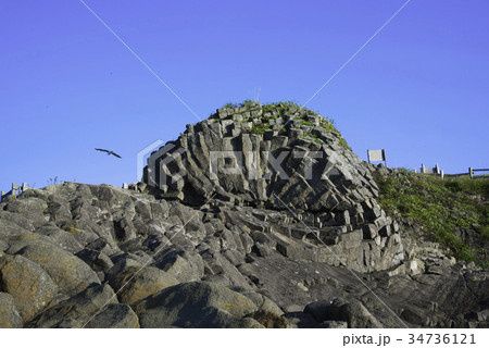 根室風景　根室車石 34736121