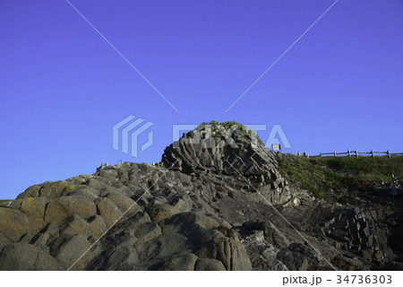 根室風景　根室車石 34736303