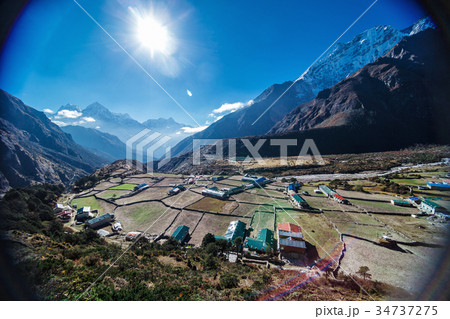 City in the mountains City in the mountains 34737275