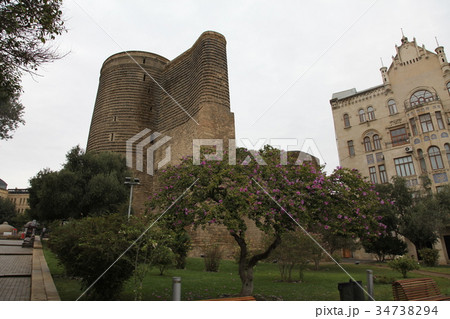 Azerbaijan. Baku. Maiden Tower 34738294