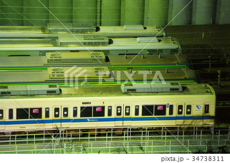 唐木田出張所に停留する電車 唐木田出張所に停留する電車 34738311