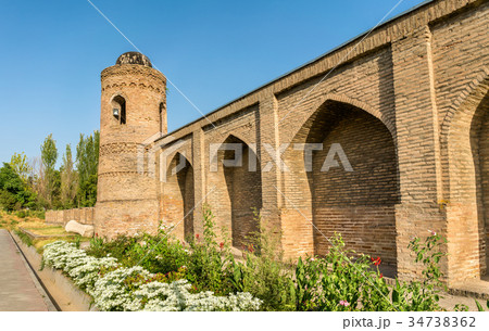 View of Madrasa Kuhna near Hisor Fortress 34738362
