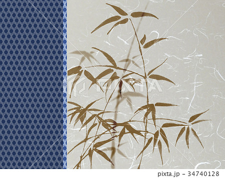 竹 和柄模様 和の背景 和風背景 和のイラスト素材