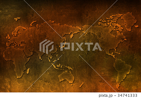 世界地図／地球 34741333