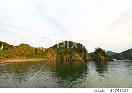 伊豆の海岸（江奈:夕暮れ） 34741387