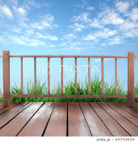 wooden terrace wooden terrace 34743634