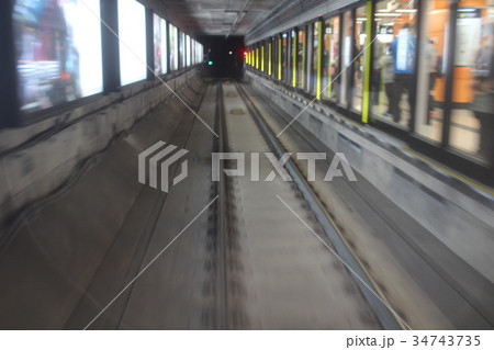 Local railroad  at south district 34743735