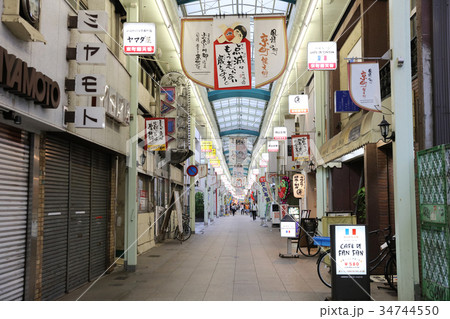 covered shopping street at Kokura covered shopping street at Kokura 34744550