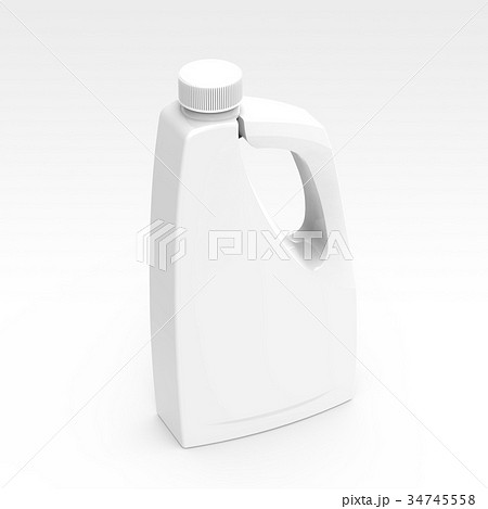 Blank detergent bottle mockup 34745558