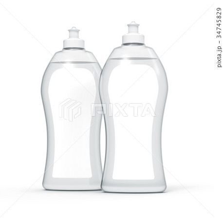 3D rendering Dishwashing liquid 3D rendering Dishwashing liquid 34745829
