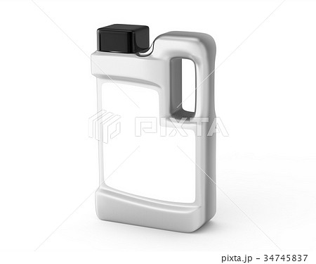 Silver motor oil container 34745837