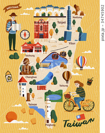 Taiwan Travel map 34745902