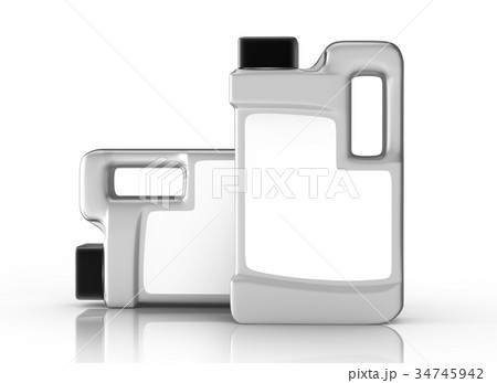 Silver motor oil container Silver motor oil container 34745942