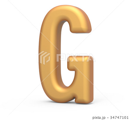 golden letter G 34747101