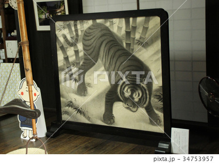 京都一休寺虎の屏風 34753957