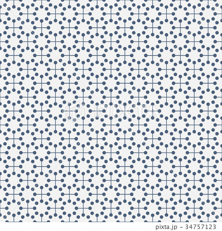 Seamless background retro vintage pattern 34757123