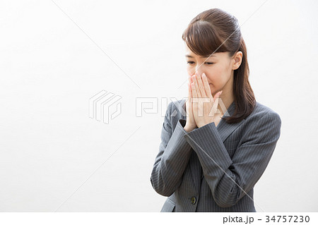 ビジネスウーマン　冷え性　お願い　口臭　 34757230