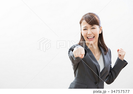 ビジネスウーマン パンチ ビジネスウーマン パンチ 34757577