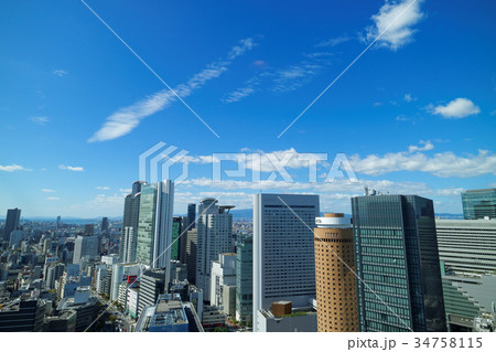 大阪駅前第3ビル 33階西側からの眺望 34758115