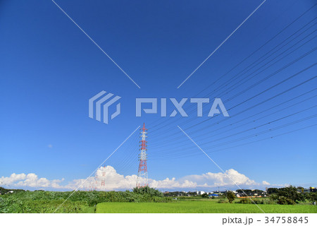 【愛知県】日進市の田園風景 34758845