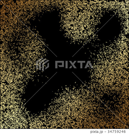 Vector abstract gold texture square background Vector abstract gold texture square background 34759246