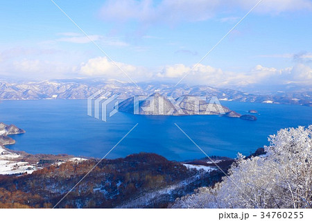 雪の洞爺湖 34760255