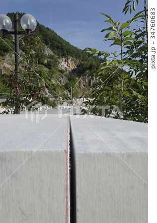 Close up of block of marble Close up of block of marble 34760683