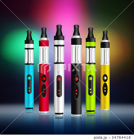 Realistic Vaping Background 34764418