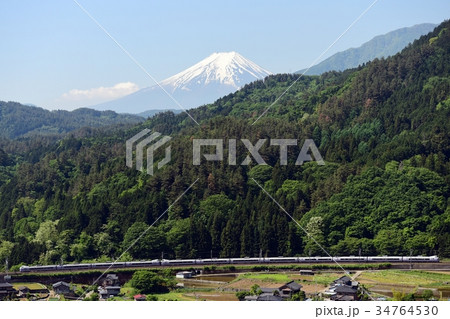 中央線を行くスーパーあずさ 34764530