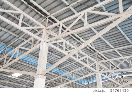 metal roof structure metal roof structure 34765430