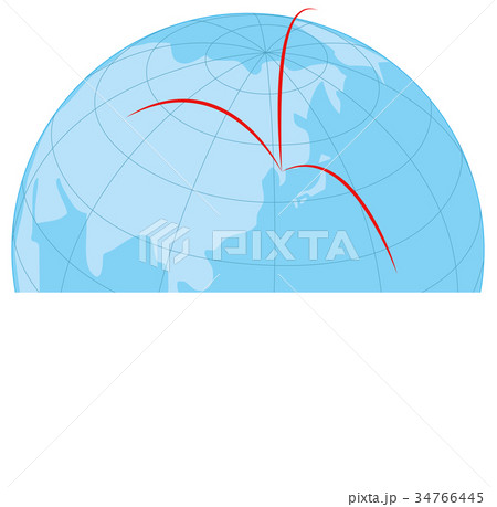 ミサイル発射 34766445