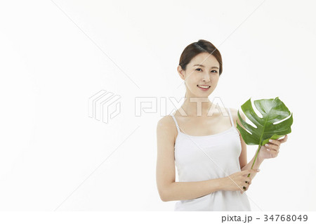 東洋人 若い女性 韓国人 34768049